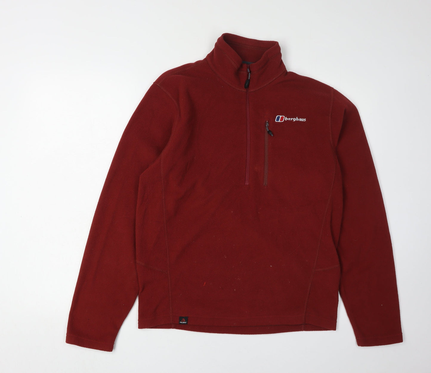 Berghaus Men's Red Fleece Pullover Sweatshirt S