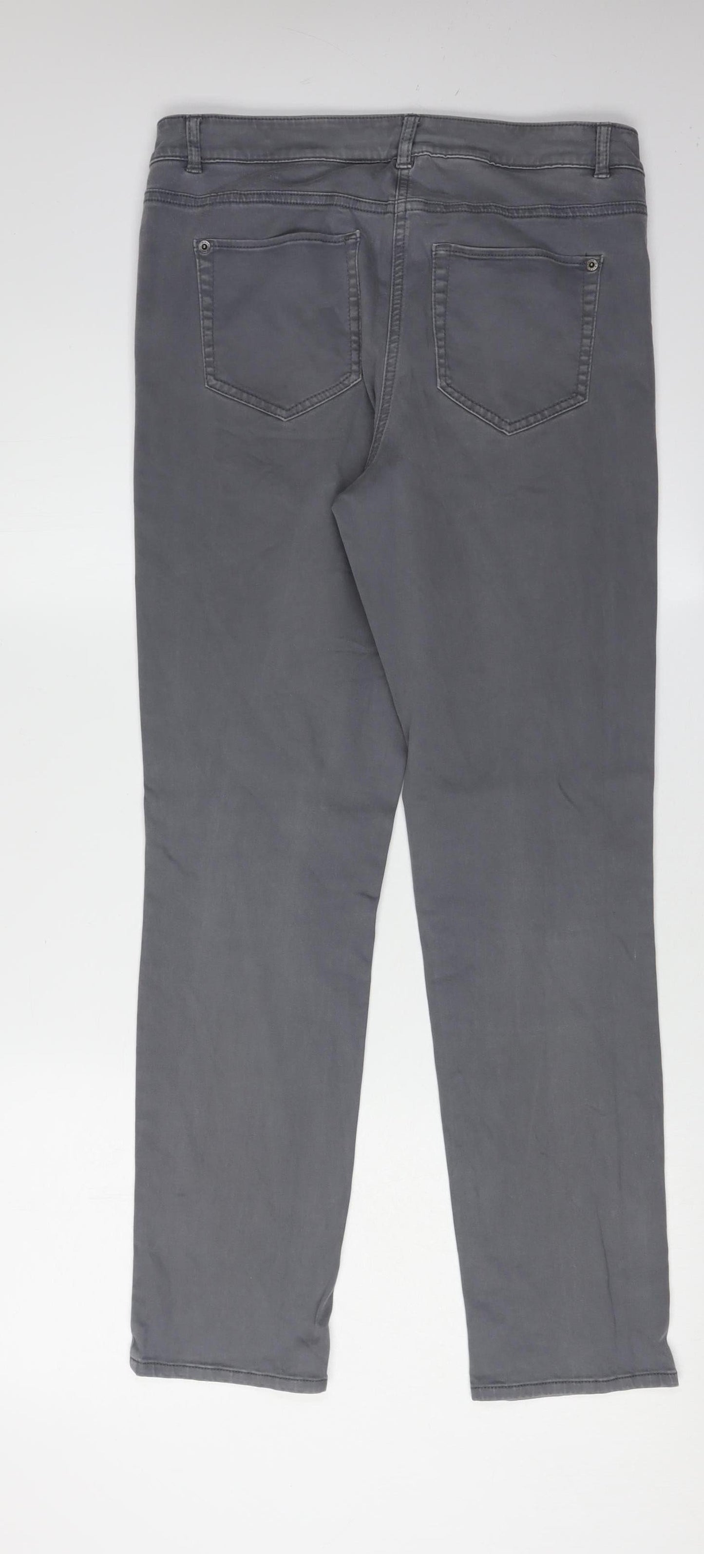 White Stuff Women's Grey Slim Jeans Size 10