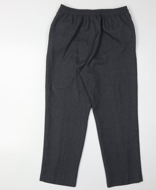 Honor Millburn Women's Grey Trousers Size 12