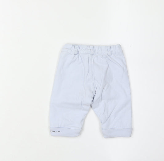Hugo Boss Unisex White Trousers 3-6 Months Cotton