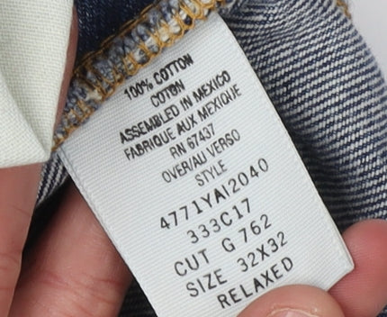 Ralph Lauren Men's Blue Straight Denim Jeans 32
