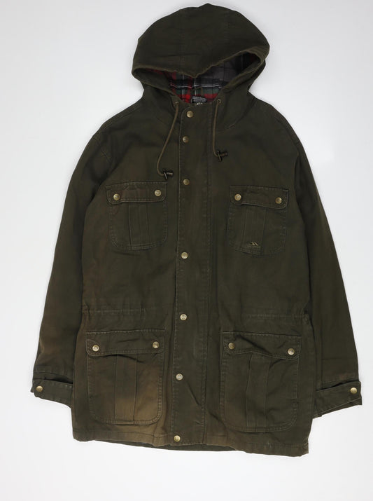 Trespass Women's Green Parka Jacket S