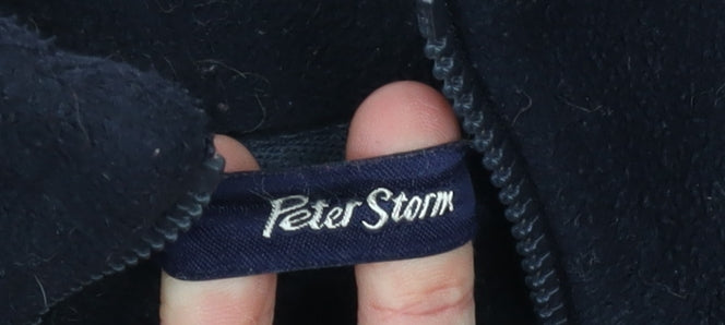Peter Storm Men's Black Fleece Jacket Large, All Seasons