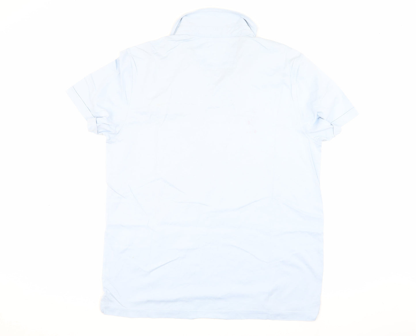 Banana Republic Men's Blue Cotton Polo Shirt L