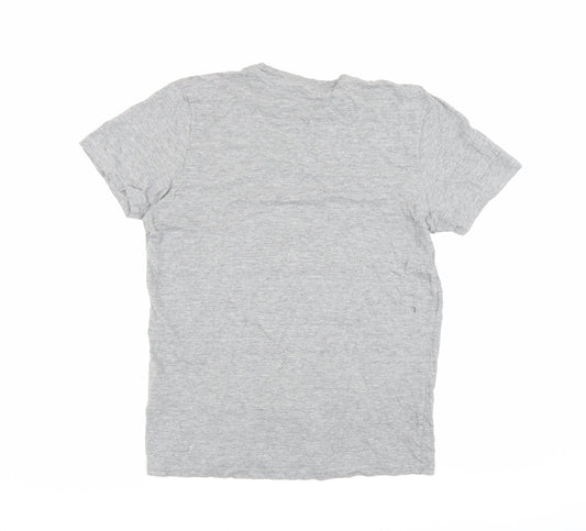Jack & Jones Men's Grey M Crew Neck T-Shirt