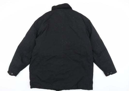 Paul Berman Men's Black XL Jacket with Zipped Pockets