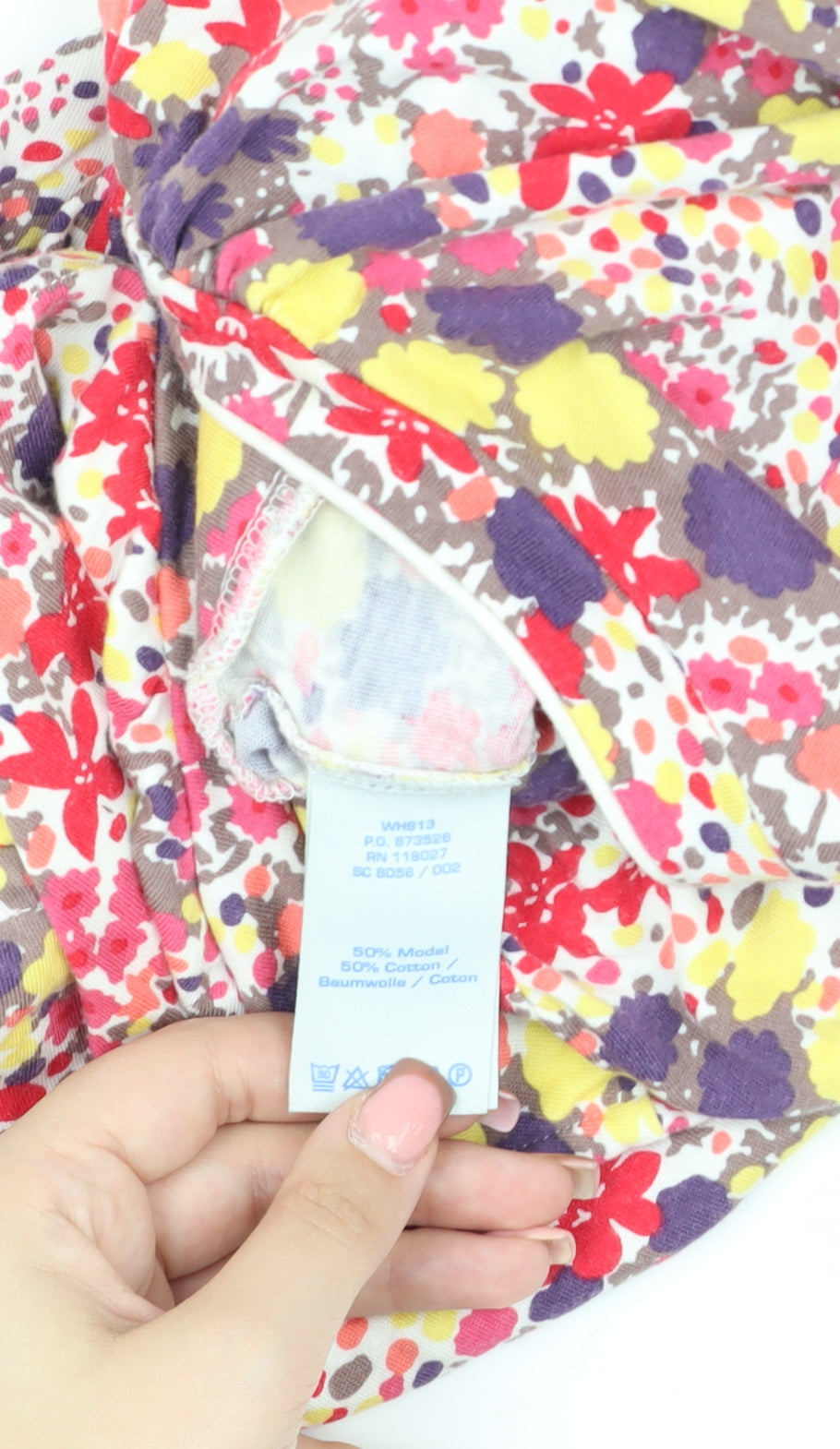 Boden Women's Multicoloured Floral Sleeveless Dress