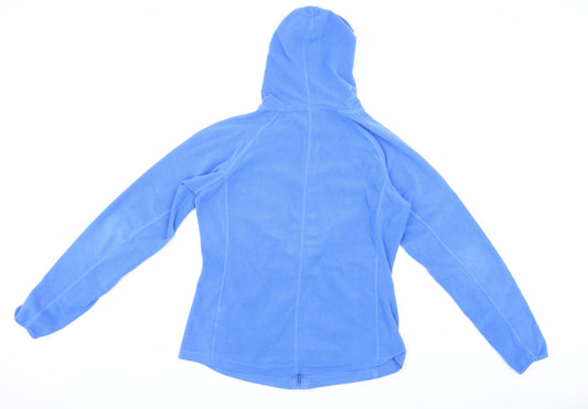 Trespass Women's Blue Fleece Jacket XL Hooded Casual