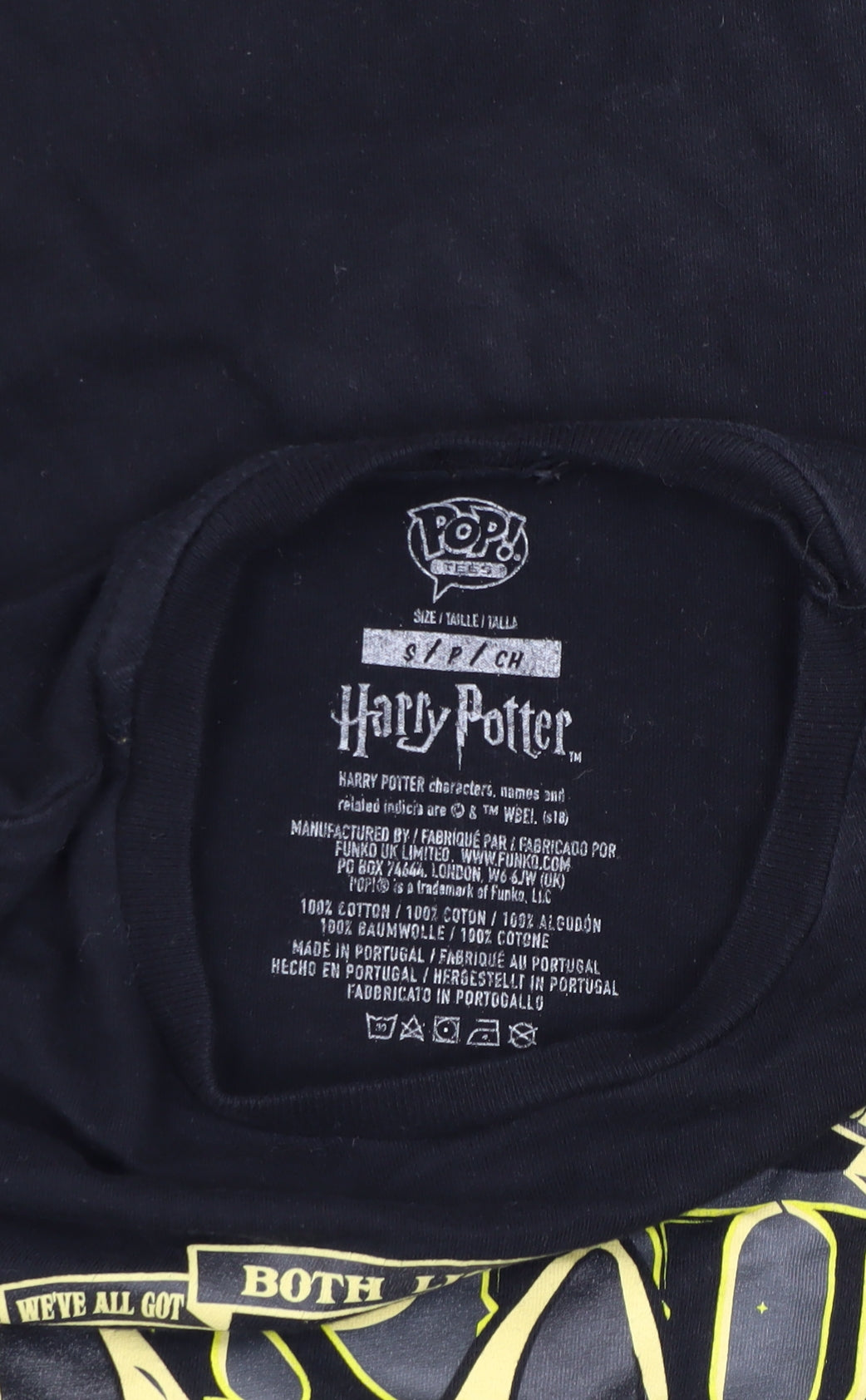 Funko Harry Potter Sirius Black T-Shirt Men S Black