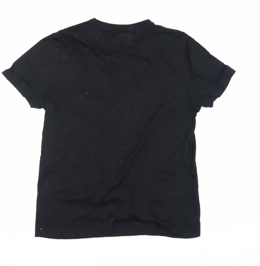 Tommy Hilfiger Men's Black Graphic T-Shirt M