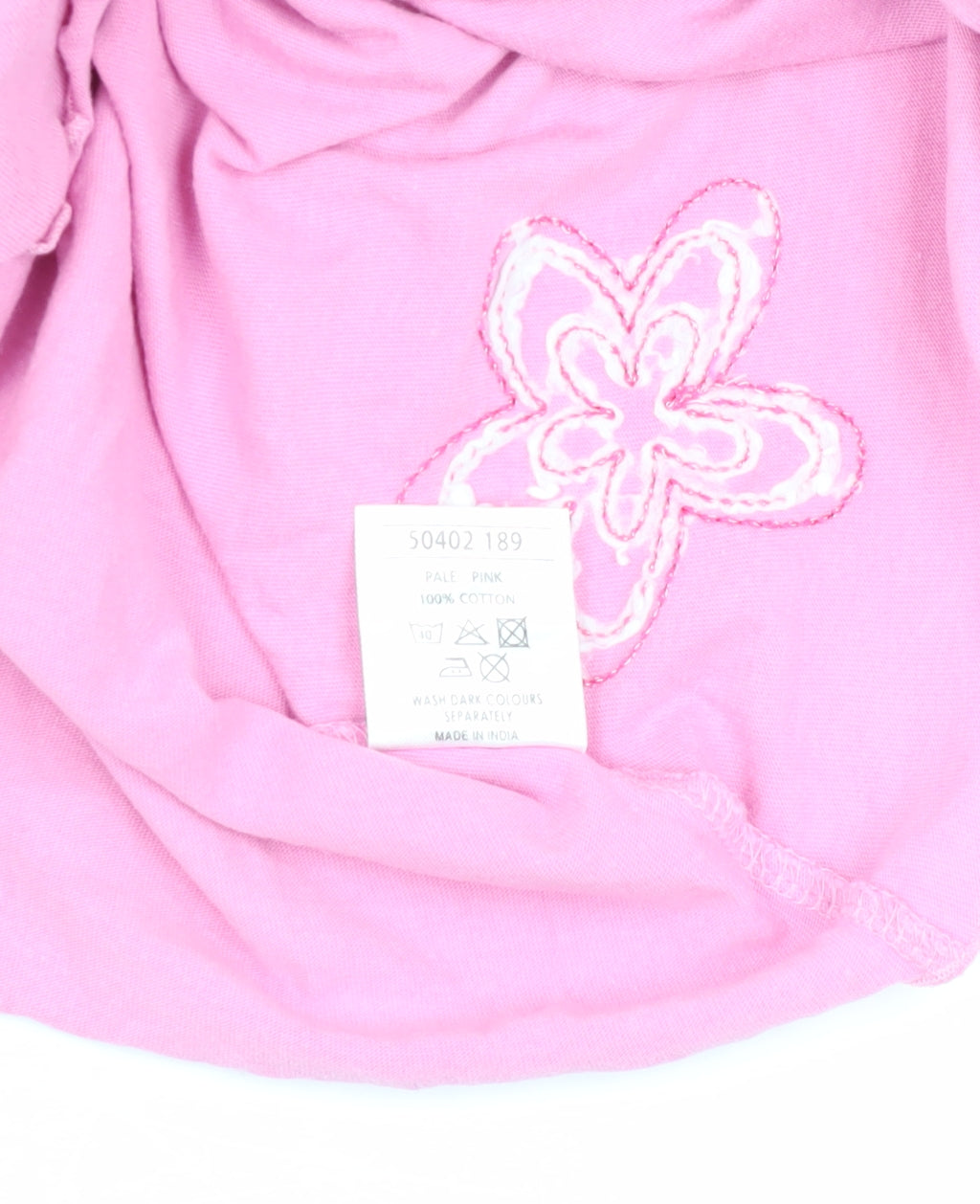 Additional view of e-vie Women's Pink Wrap T-Shirt, size 18/20, Casual Wear