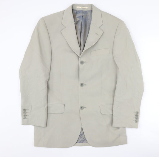 Fellini Men's Beige Blazer, Size 36 Short