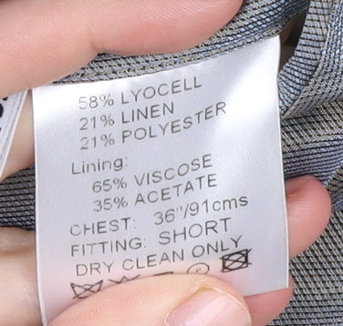 Fellini Men's Beige Blazer, Size 36 Short