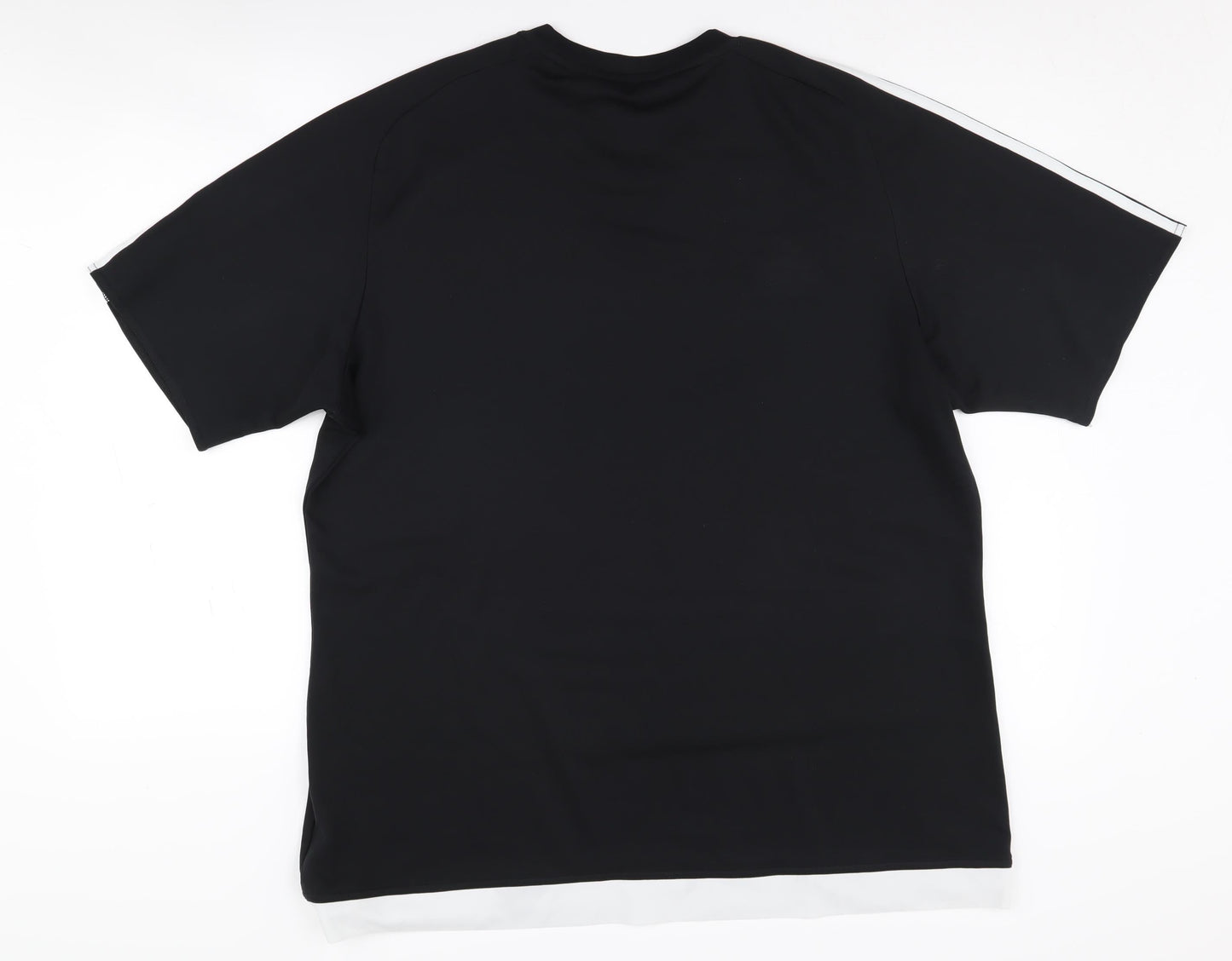Adidas Men's Black XL Jersey T-Shirt