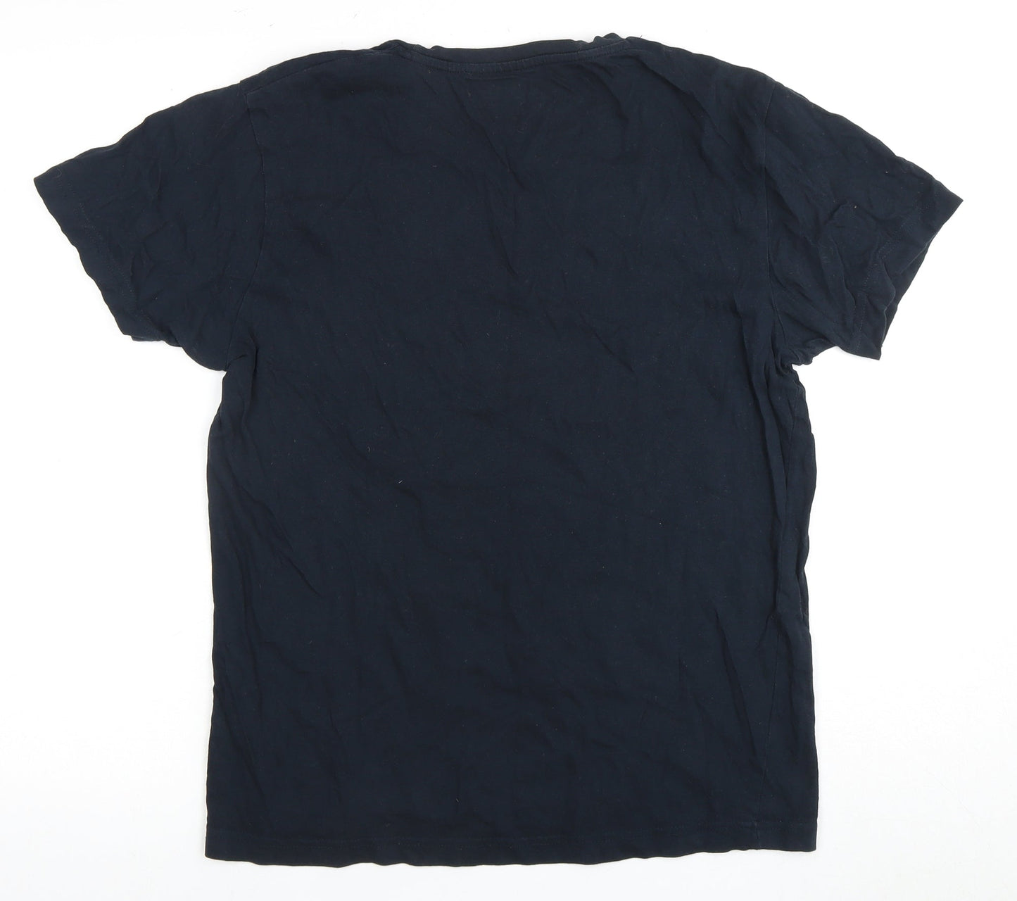 Jack & Jones Men's Black L Graphic Print T-Shirt