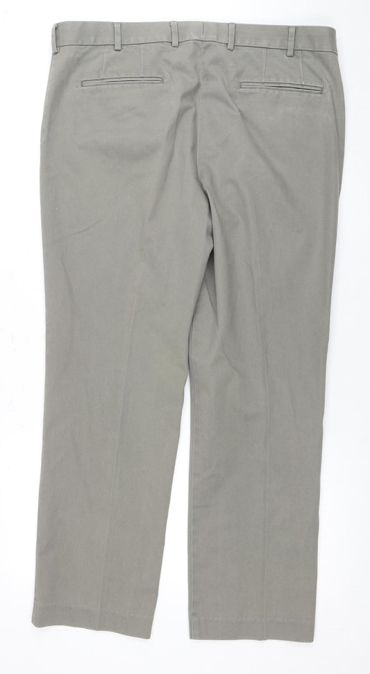 Charles Tyrwhitt Men's Grey Dress Pants Size 38/30