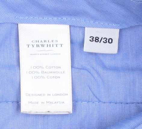 Charles Tyrwhitt Men's Grey Dress Pants Size 38/30