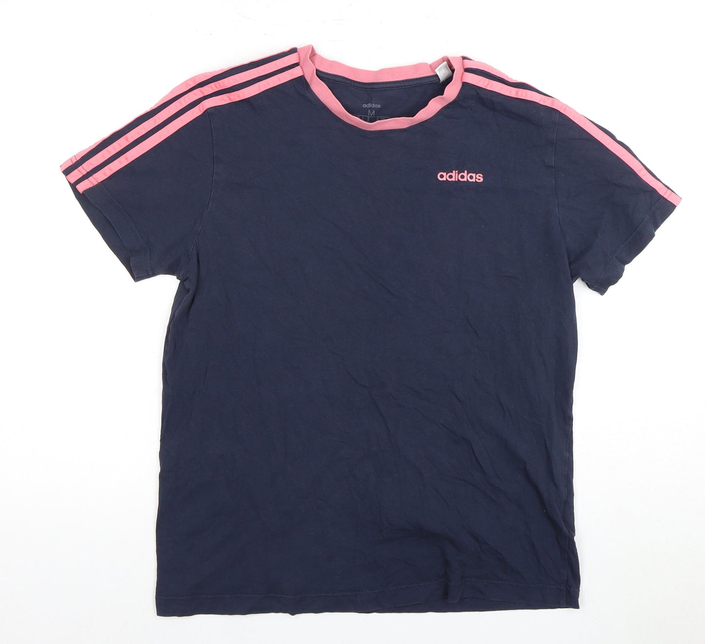 Adidas Women's Blue M Crew Neck T-Shirt