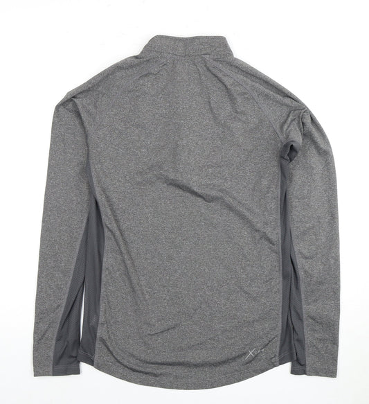 Karrimor Women's Grey Running Top Size 8 Long Sleeve
