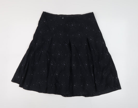 Banana Republic Women's Black A-Line Skirt Size 4