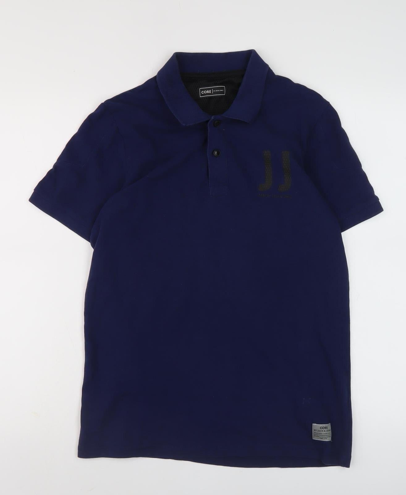 Jack & Jones Men's Blue Polo Shirt M