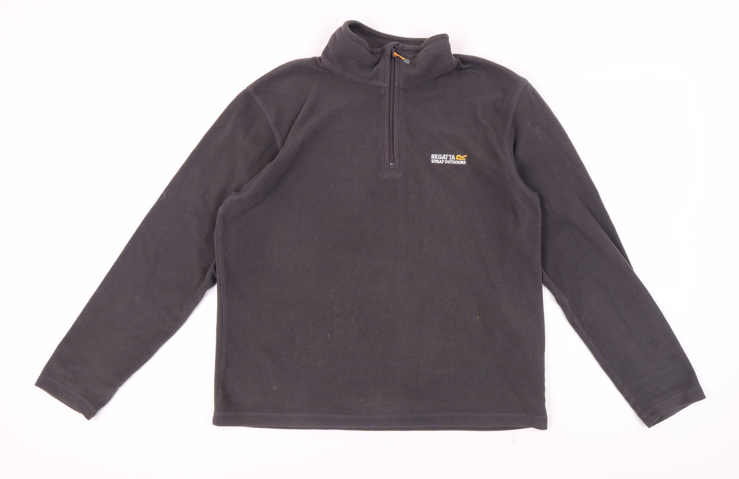 Regatta Men's Black 1/4 Zip Fleece Sweatshirt M