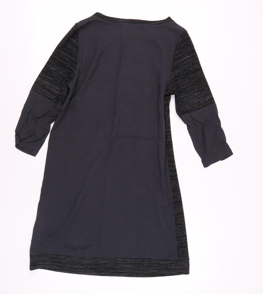 White Stuff Women's Black Shift Dress Size 8