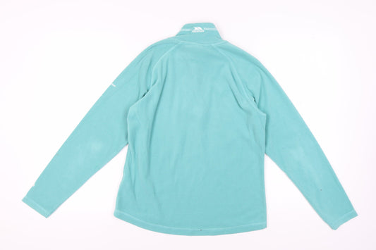 Trespass Women's Blue Fleece Pullover Sweatshirt M