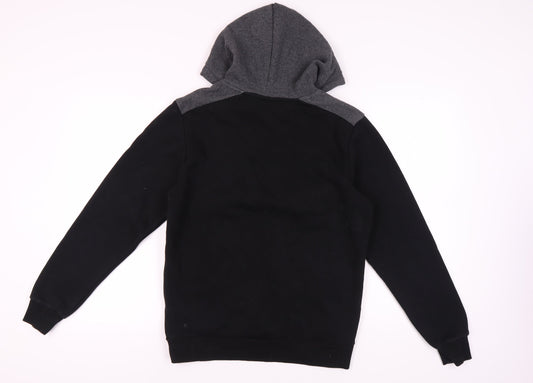 Fila Men's Black Pullover Hoodie M with Logo Accent