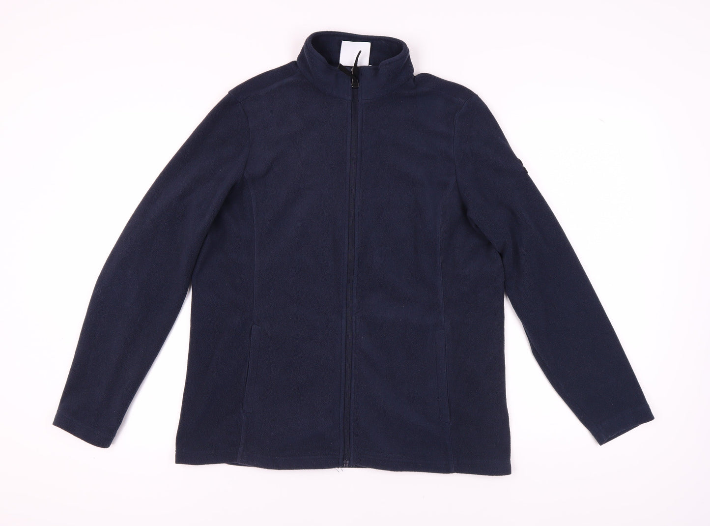 TOG24 Women's Blue Fleece Jacket, Size 14, Full Zip