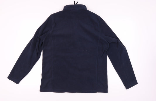 TOG24 Women's Blue Fleece Jacket, Size 14, Full Zip