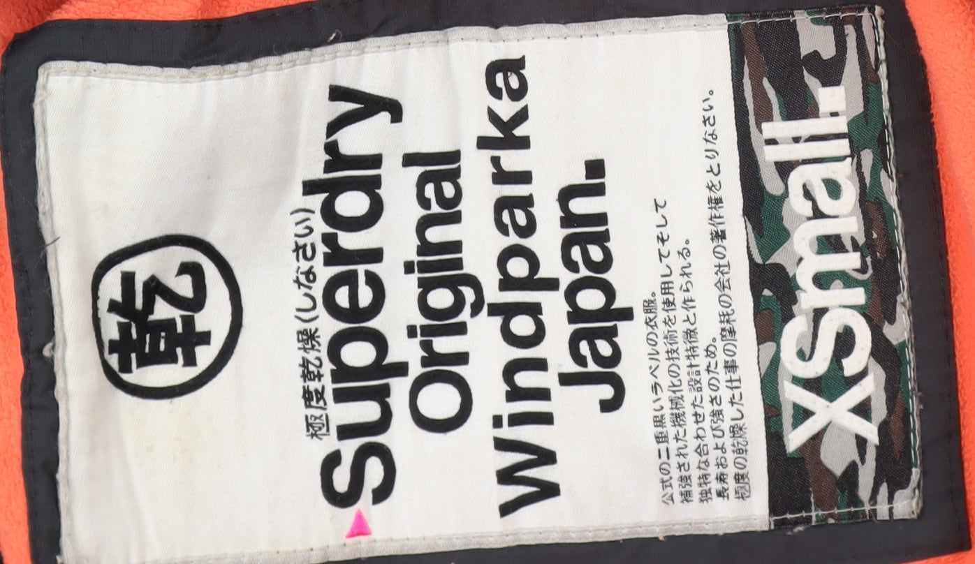 Superdry Women's Black XS Windbreaker Jacket