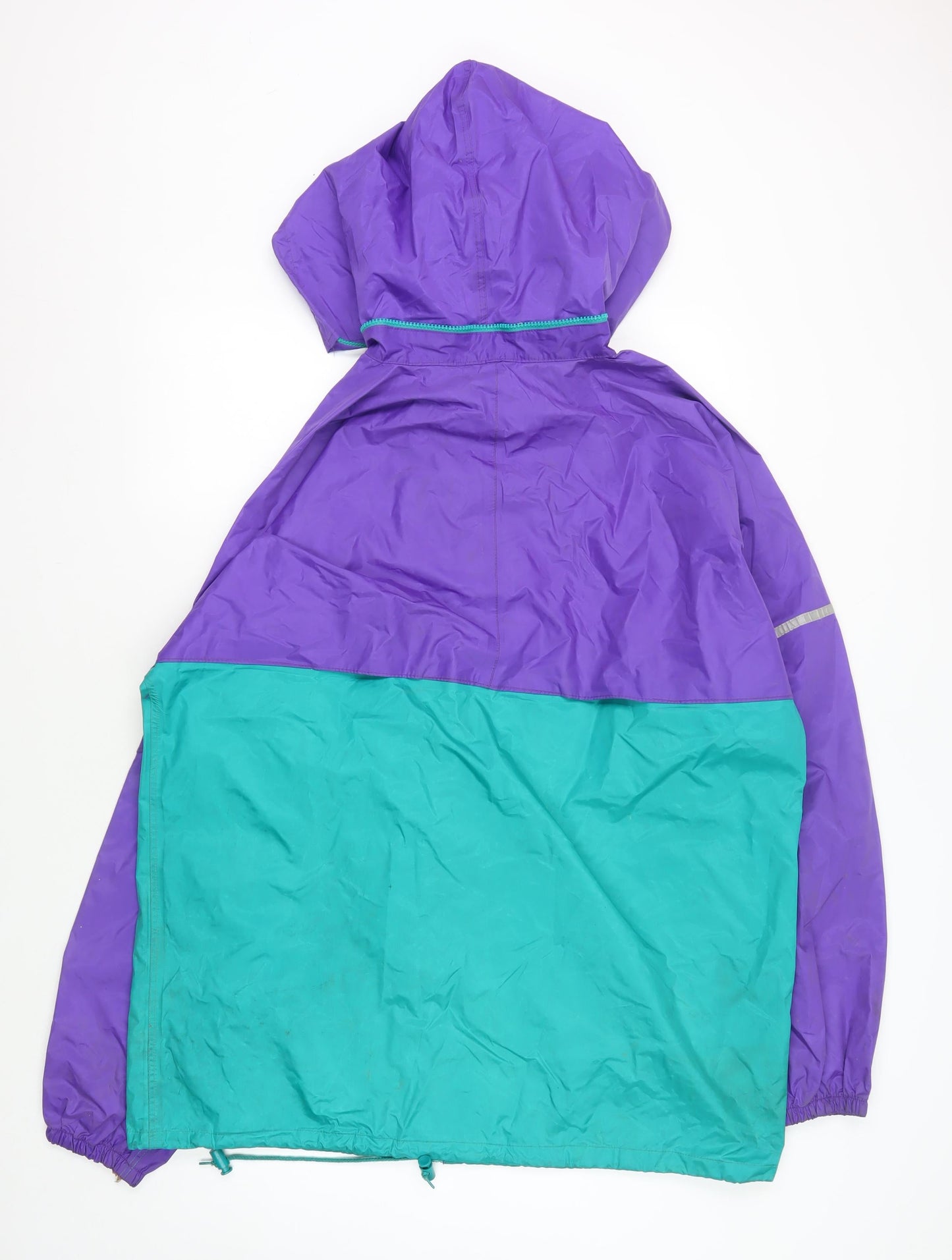 Gelert Unisex Purple & Green Windbreaker Jacket