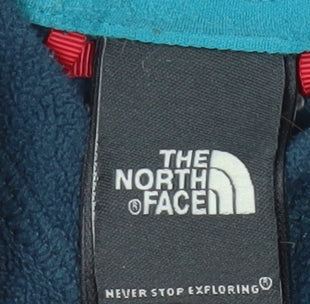 The North Face Women's Blue Fleece Pullover Hoodie M