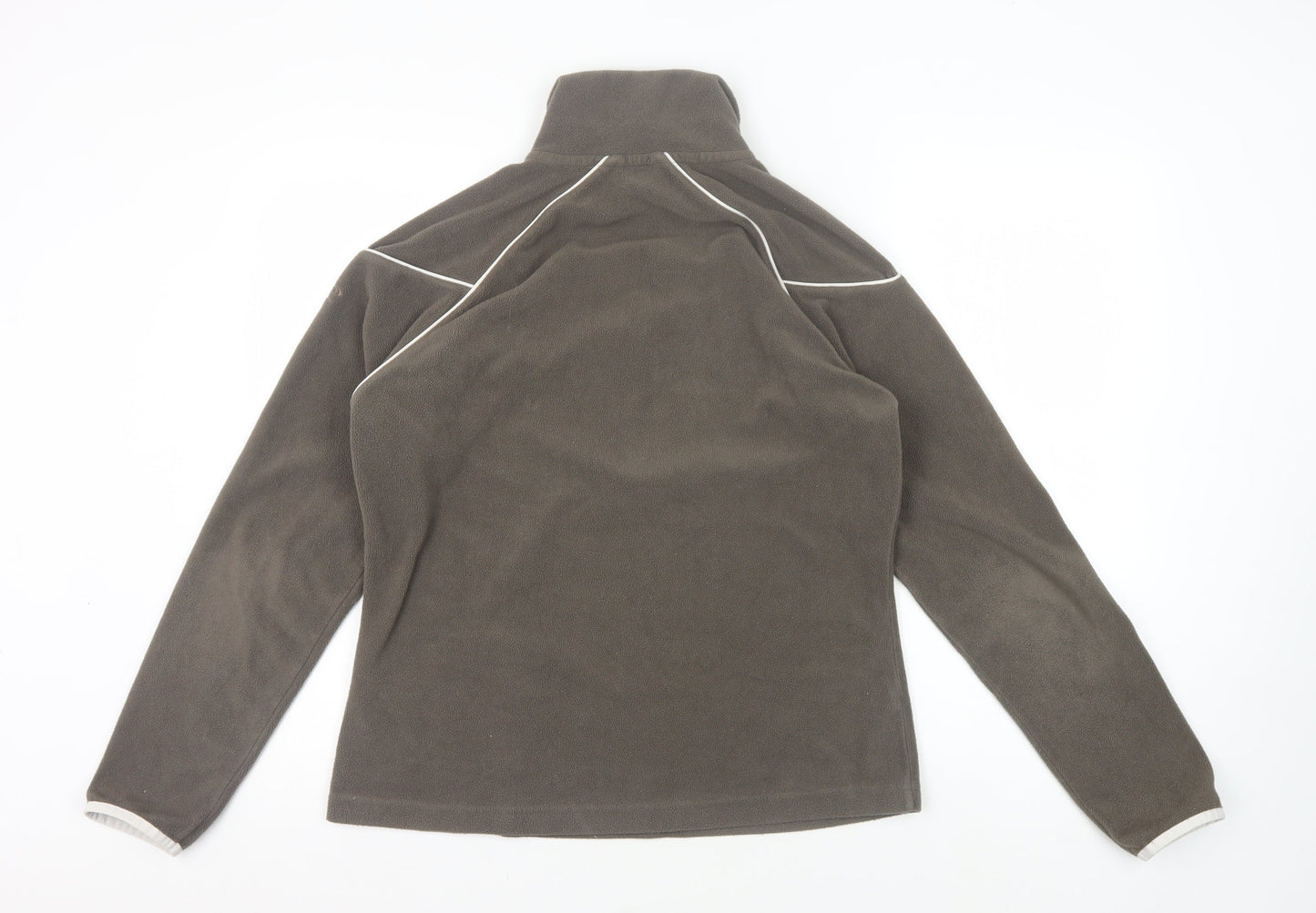 O'Neill Women's XL Grey Pullover Sweatshirt, Zip, Logo, Fleece