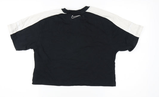 Nike Women's Black Crew Neck T-Shirt Size S