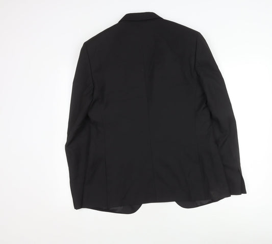Marks & Spencer Men's Black Tuxedo Jacket, Regular Fit, 40