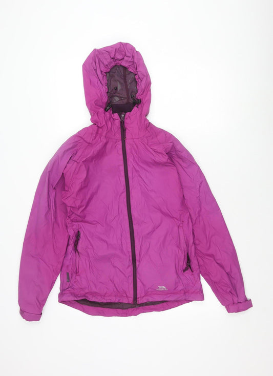 Trespass Women's Pink Waterproof Jacket Size XS