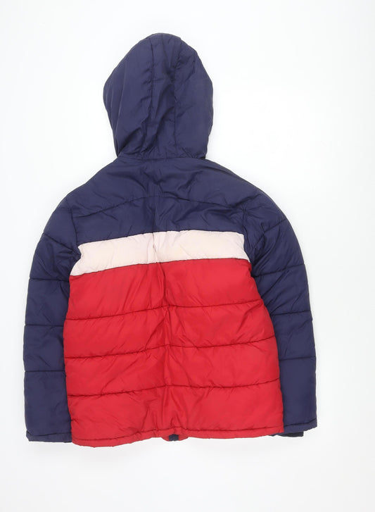 DKNY Jeans Men's Multicoloured Puffer Jacket L