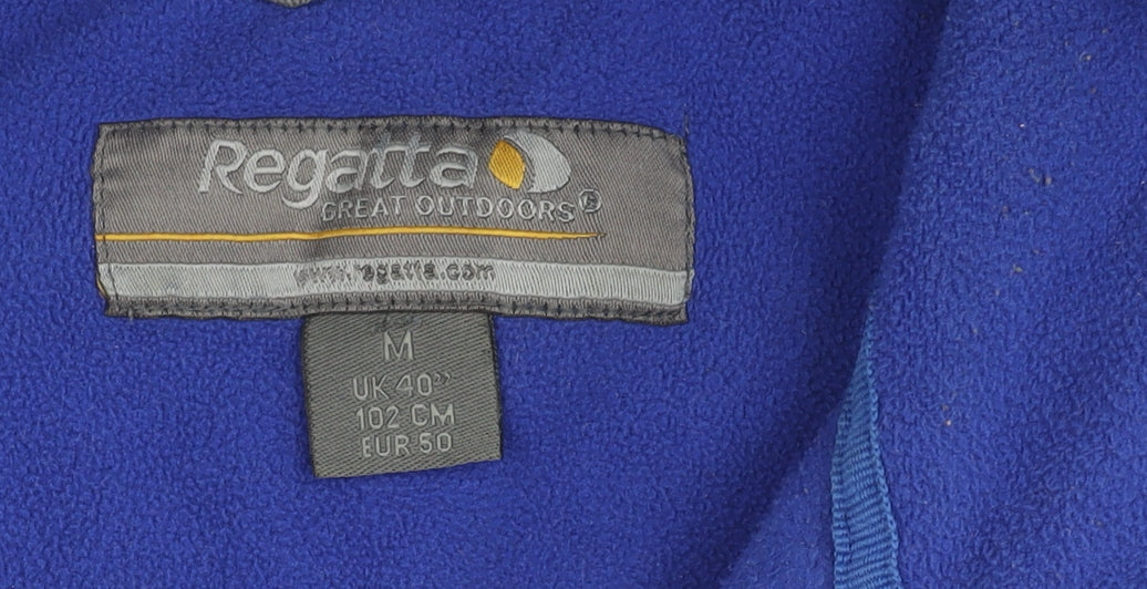 Regatta Men's Blue Fleece Pullover Sweatshirt M