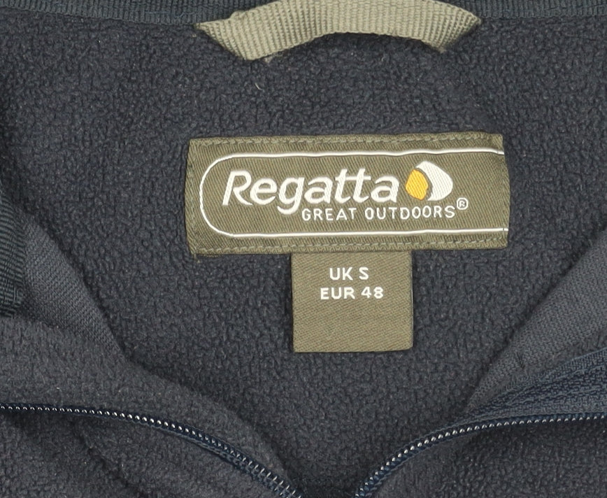 Regatta Men's Blue 1/2 Zip Fleece Sweatshirt, S