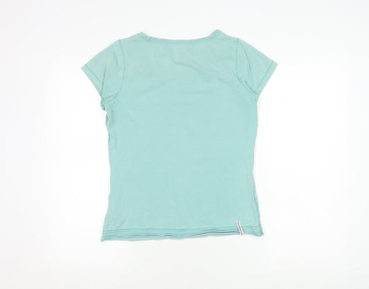 Berghaus Women's Blue T-Shirt, Size 10, Outdoor Design