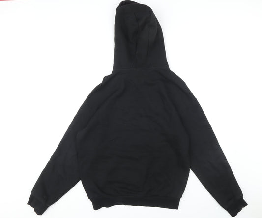 Reebok Men's Black S Pullover Hoodie with Logo