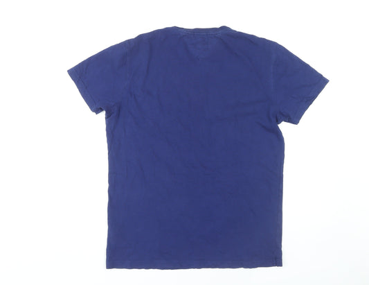 Hilfiger Denim Men's Blue Graphic T-Shirt Size M