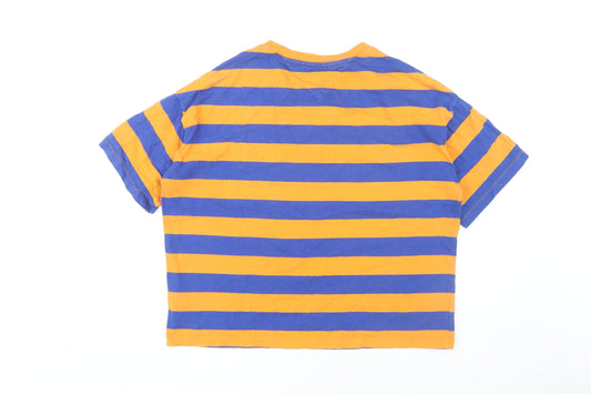 Tommy Jeans Unisex Multicoloured Striped T-Shirt, L