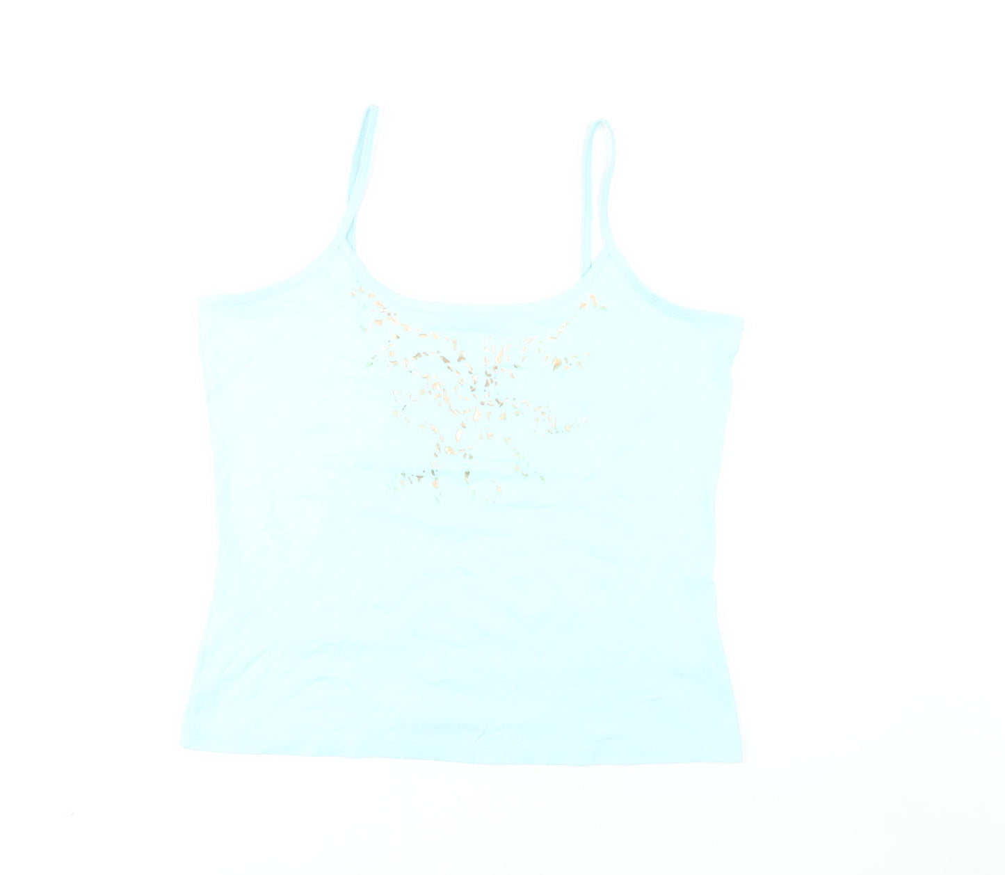 Betty Barclay Women's Blue Camisole Tank, Size 16, Stretch