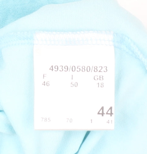 Betty Barclay Women's Blue Camisole Tank, Size 16, Stretch