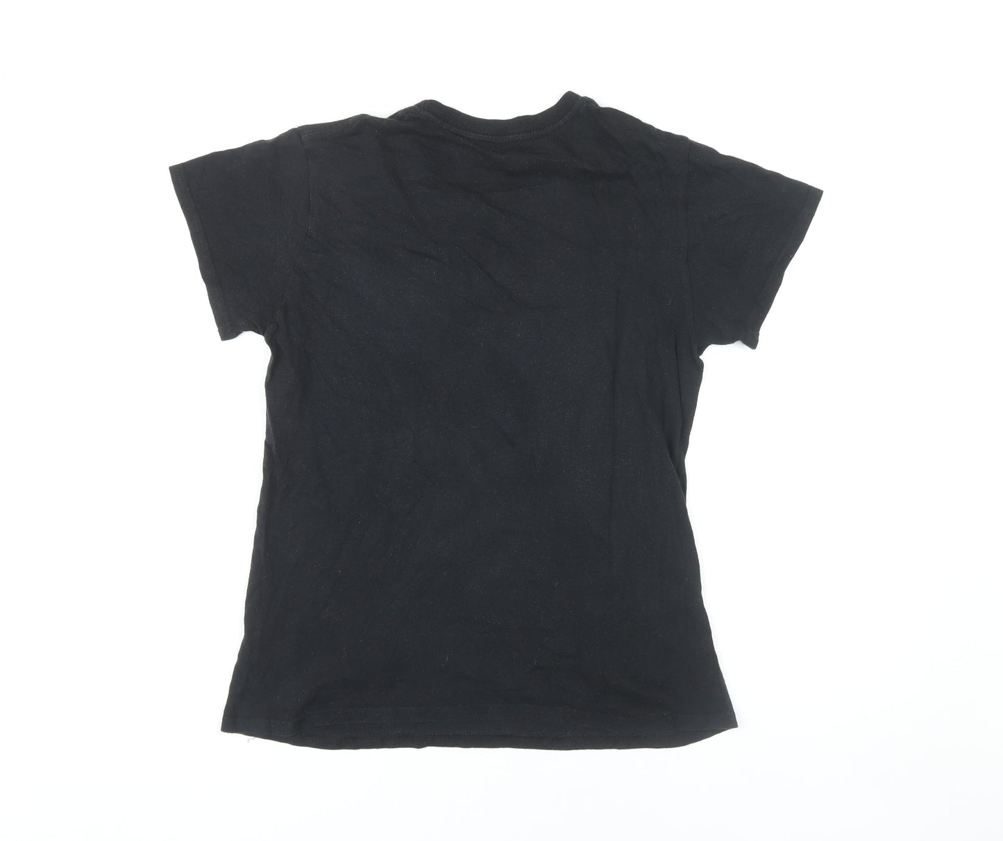 The Beatles Unisex Black T-Shirt, Size S, Music Theme