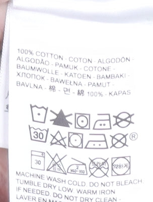 Levi's Women's Green Basic T-Shirt, Size S, Crew Neck