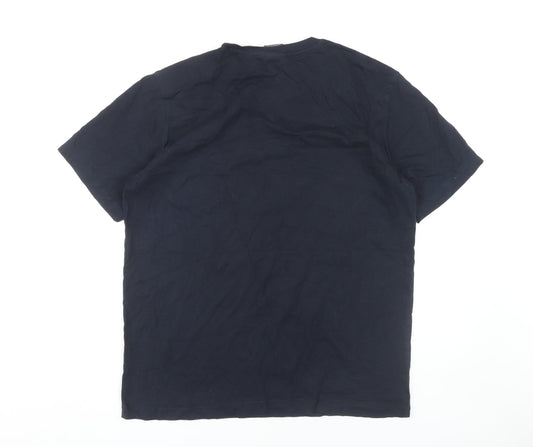 Champion Men's Black Crew Neck T-Shirt L